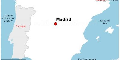 Карта столиці Іспанії