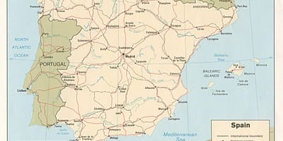 Мадрид на карті